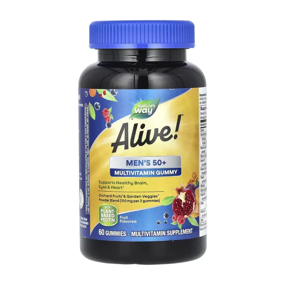 Nature's Way Men's 50+ Multivitamin - 60 gummies