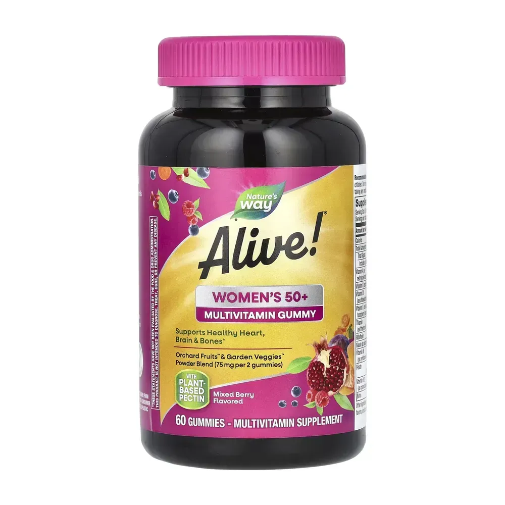Nature's Way Women's 50+ Multivitamin - 60 gummies