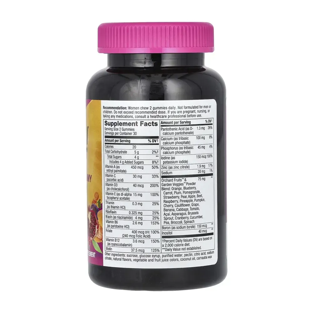 Nature's Way Women's Multivitamin - 60 gummies, фото 2