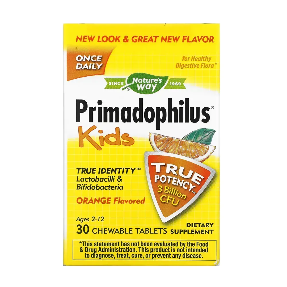 Kids Primadophilus - 30 tabs Orange