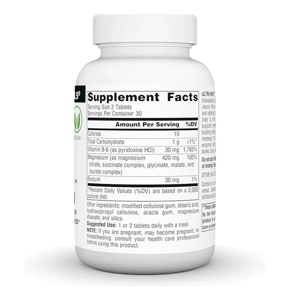 Ultra-Mag Magnesium Complex - 60 tabs
