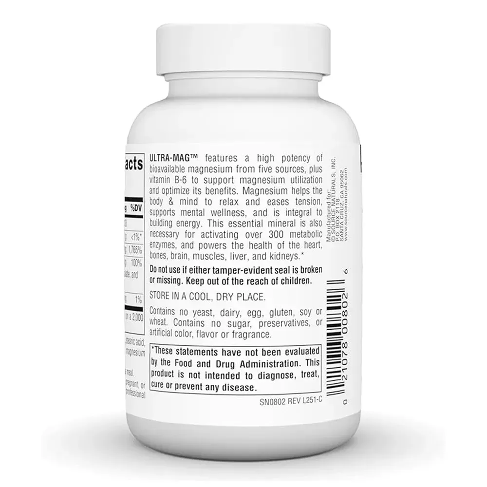 Ultra-Mag Magnesium Complex - 60 tabs