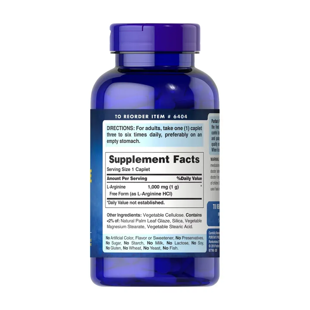 L-Arginine 1000 mg - 200 caps