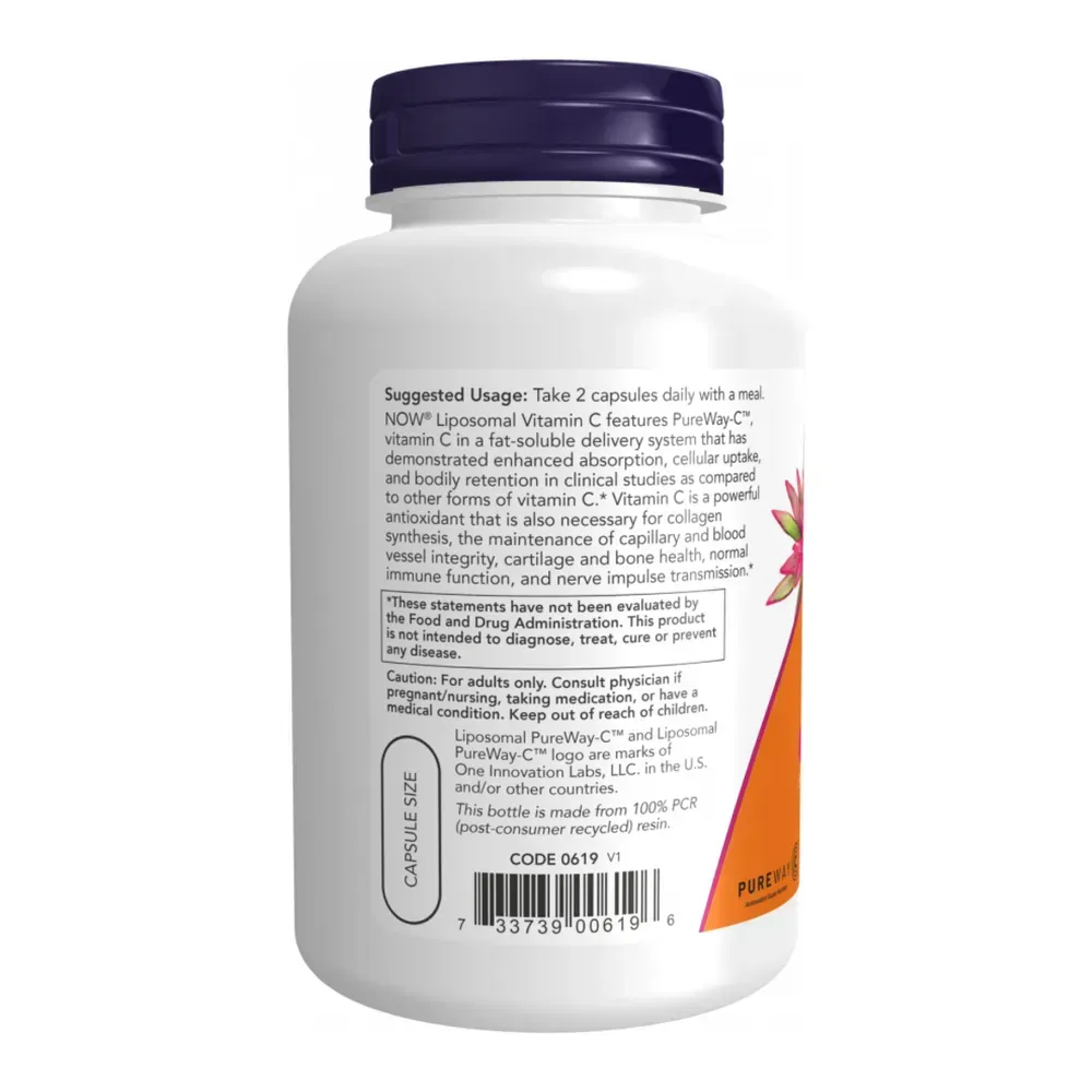 Liposomal Vitamin C - 120 vcaps