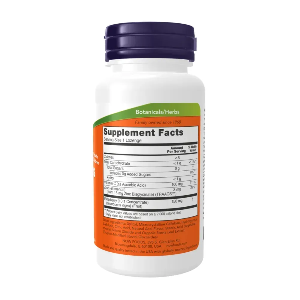 Sambucus Zinc-C - 60 lozenges