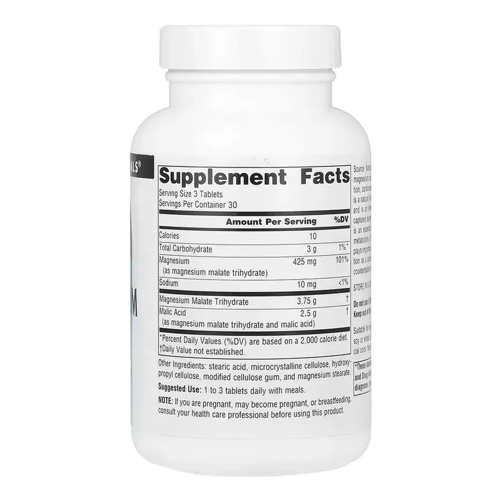 Magnesium Malate - 90 tabs