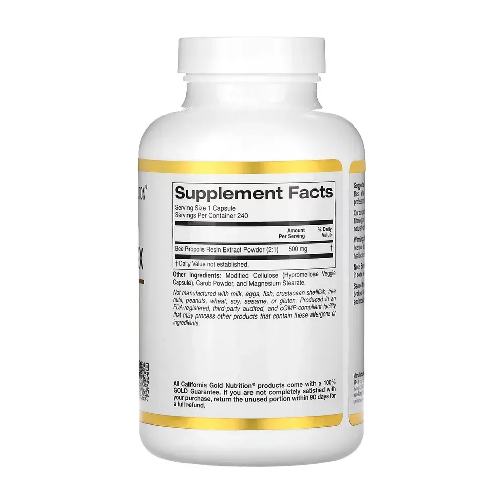Bee Propolis 2X 500mg - 240 caps