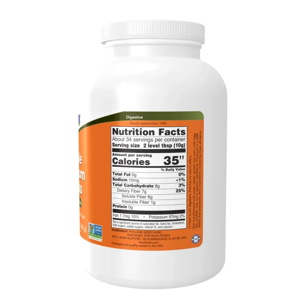 Psyllium Husks, Whole - 340g