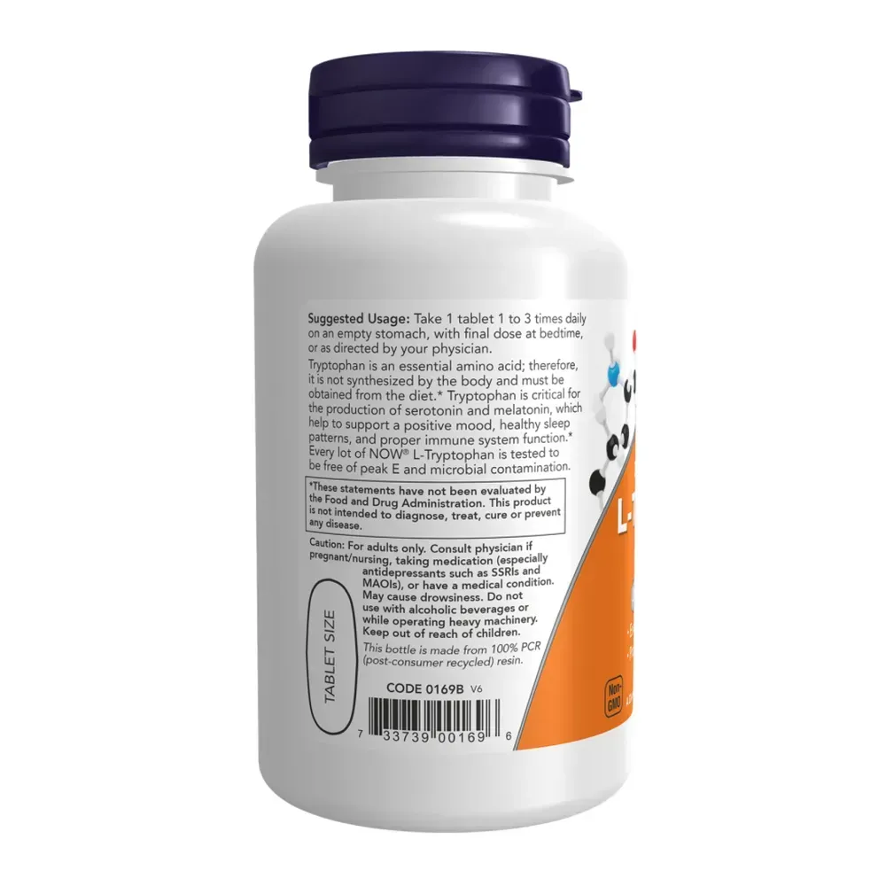 L-Tryptophan Double Strength 1000mg - 60 tabs