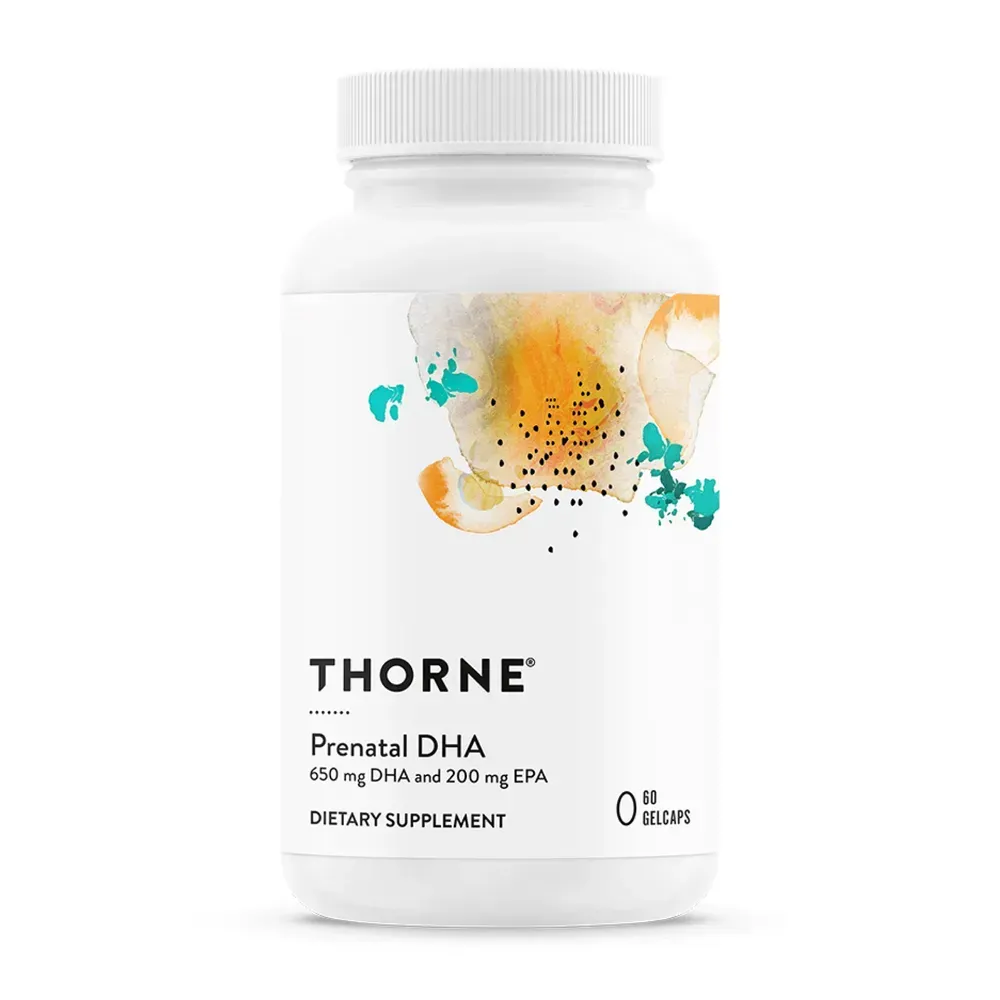 Thorne Prenatal DHA - 60 gelcaps