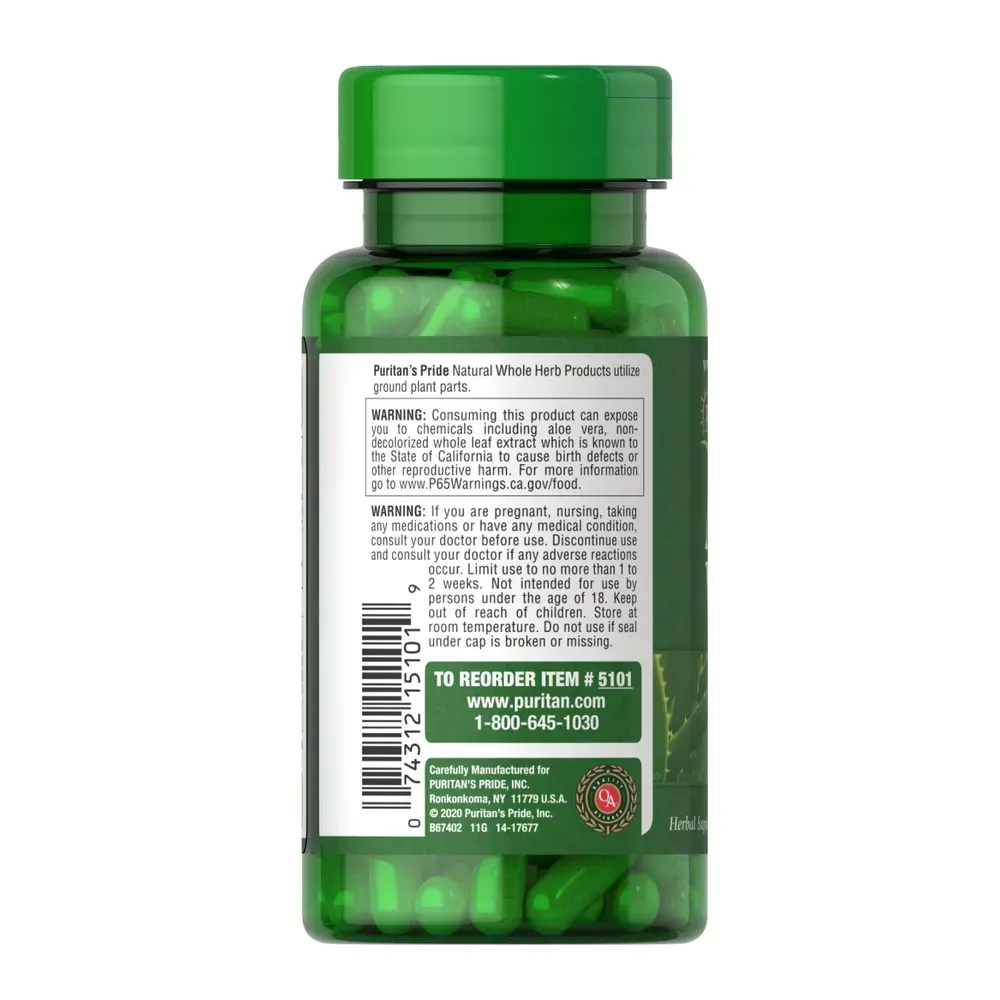 Aloe Vera 470 mg - 100 caps