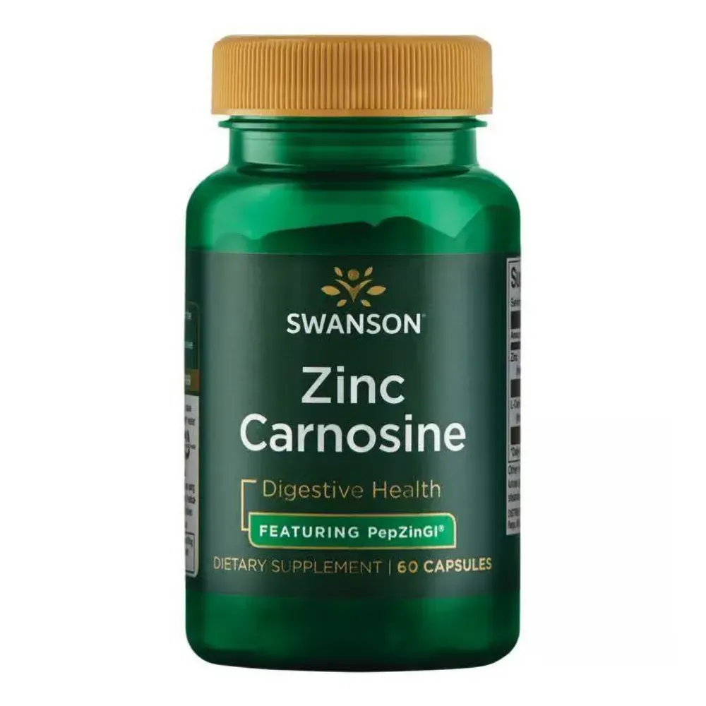Swanson Zinc Carnosine Featuring Pepzingi - 60 сaps