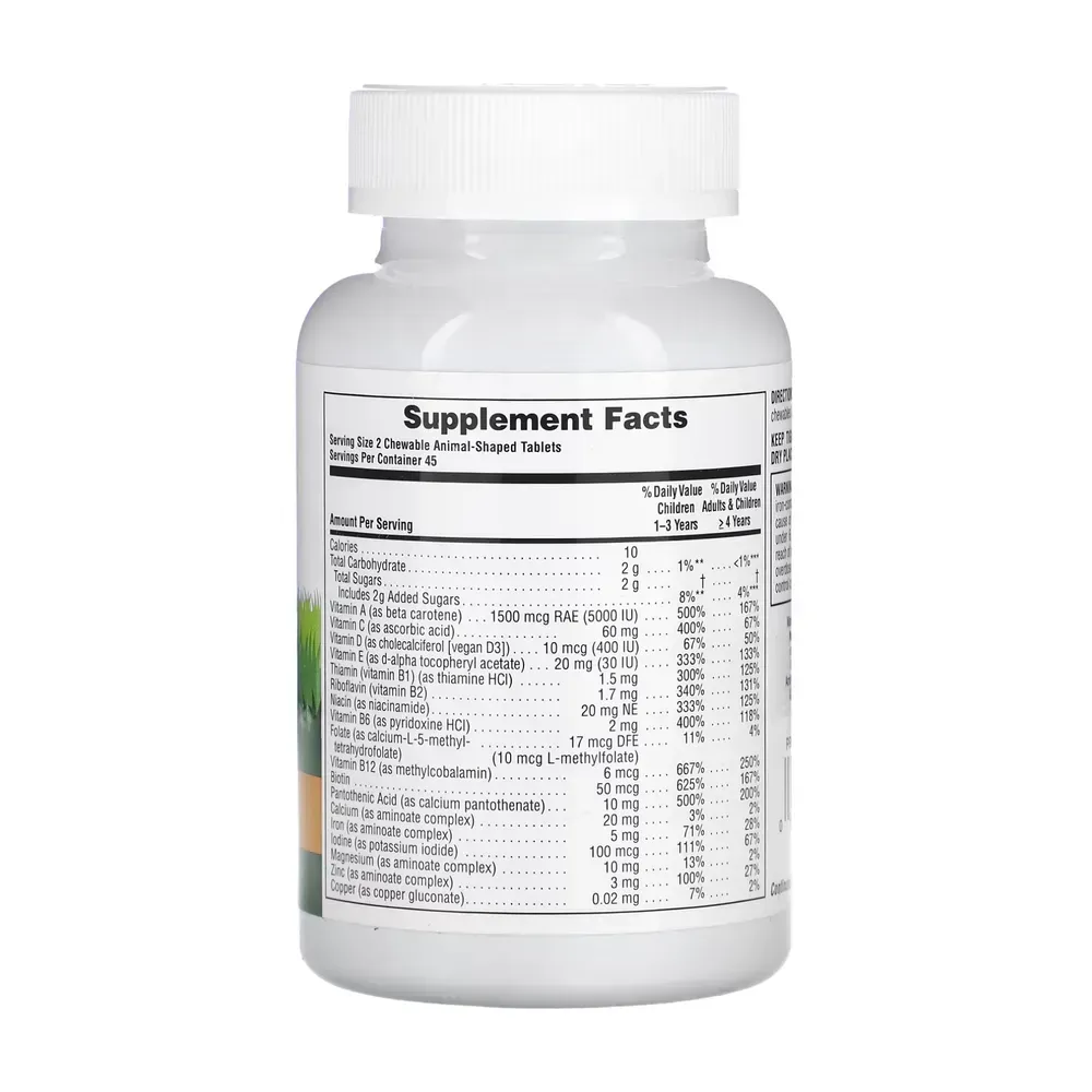 Children’s Multivitamin - 90 tabs Orange