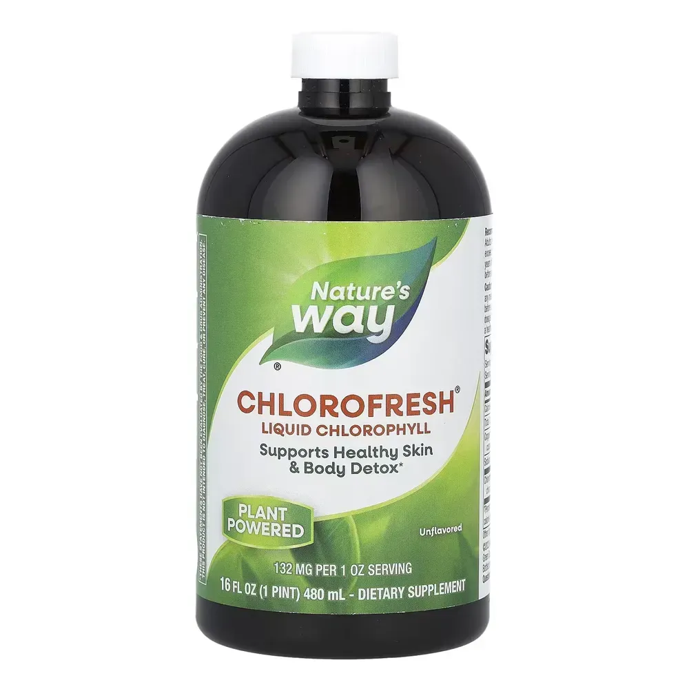 Nature's Way Chlorofresh® Liquid - 16 oz Unflavored, Без смаку