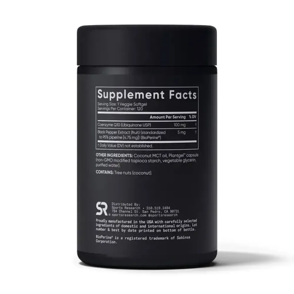 CoQ10 100mg - 120 veg softgels