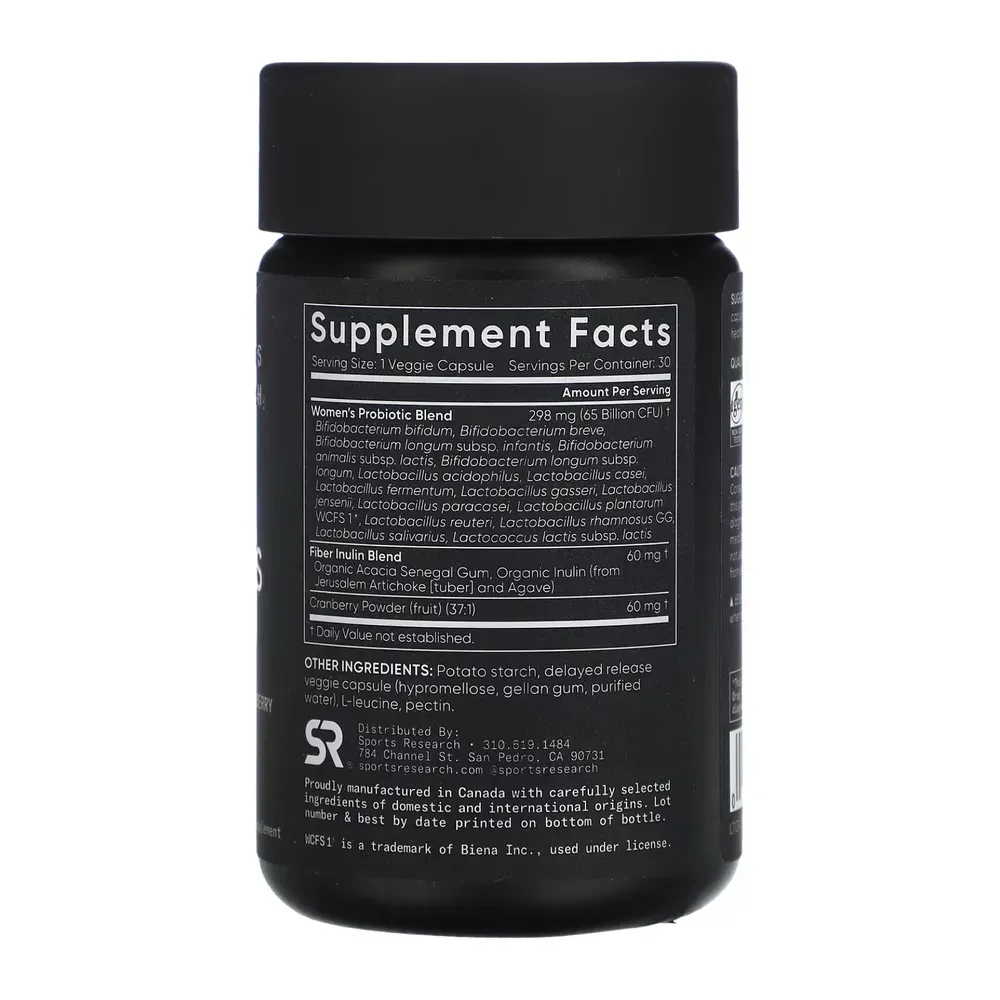 Daily Women's Probiotics 65 Billion CFU - 30 veg caps