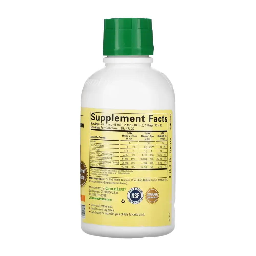 Calcium with Magnesium - 473 ml Orange (16 fl oz)