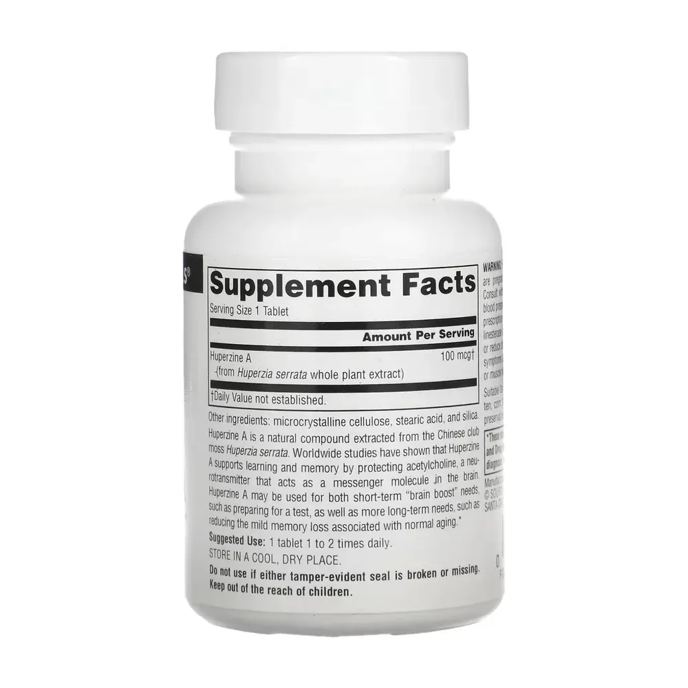 Huperzine A 100mcg - 120 tabs