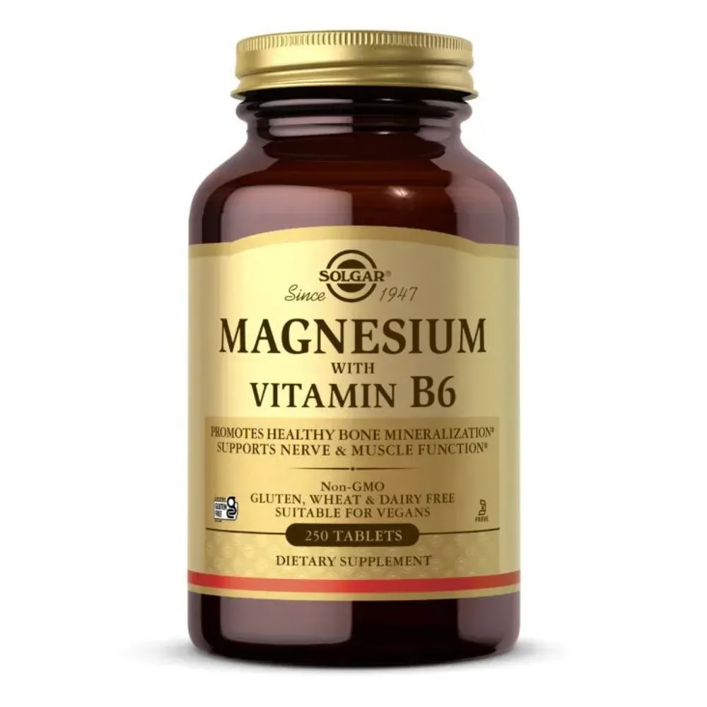 Magnesium with Vitamin B6 - 250 tabs