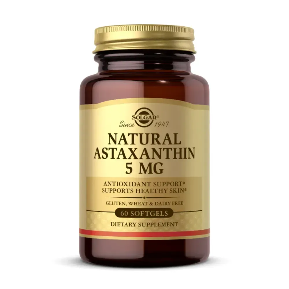 Natural Astaxanthin 5mg - 60 softgels