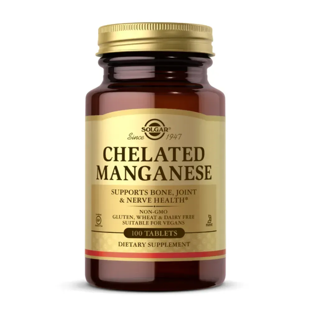Упаковка Chelated Manganese, 100 таблеток