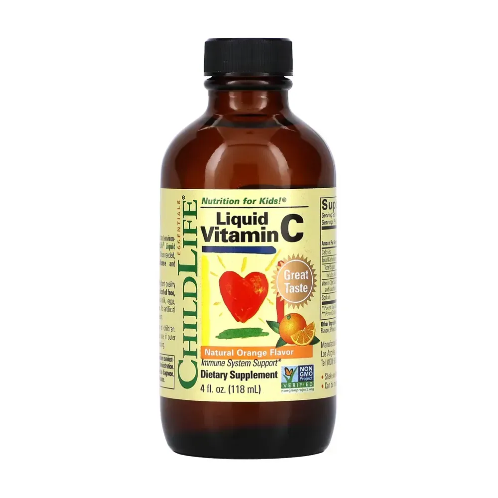 Vitamin C (Liquid) - 118 ml Orange