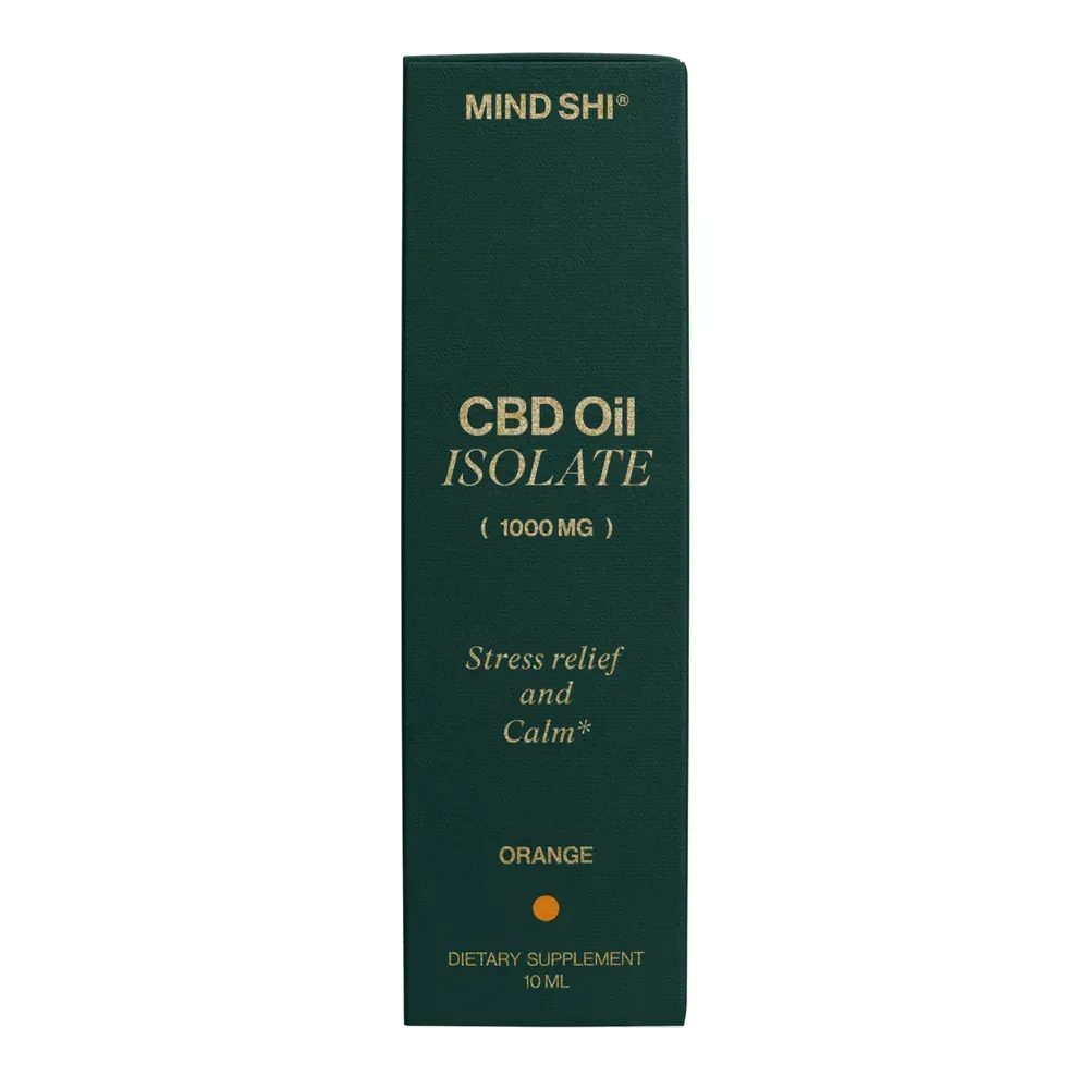 CBD Oil Isolate 1000 mg Orange - 10 ml