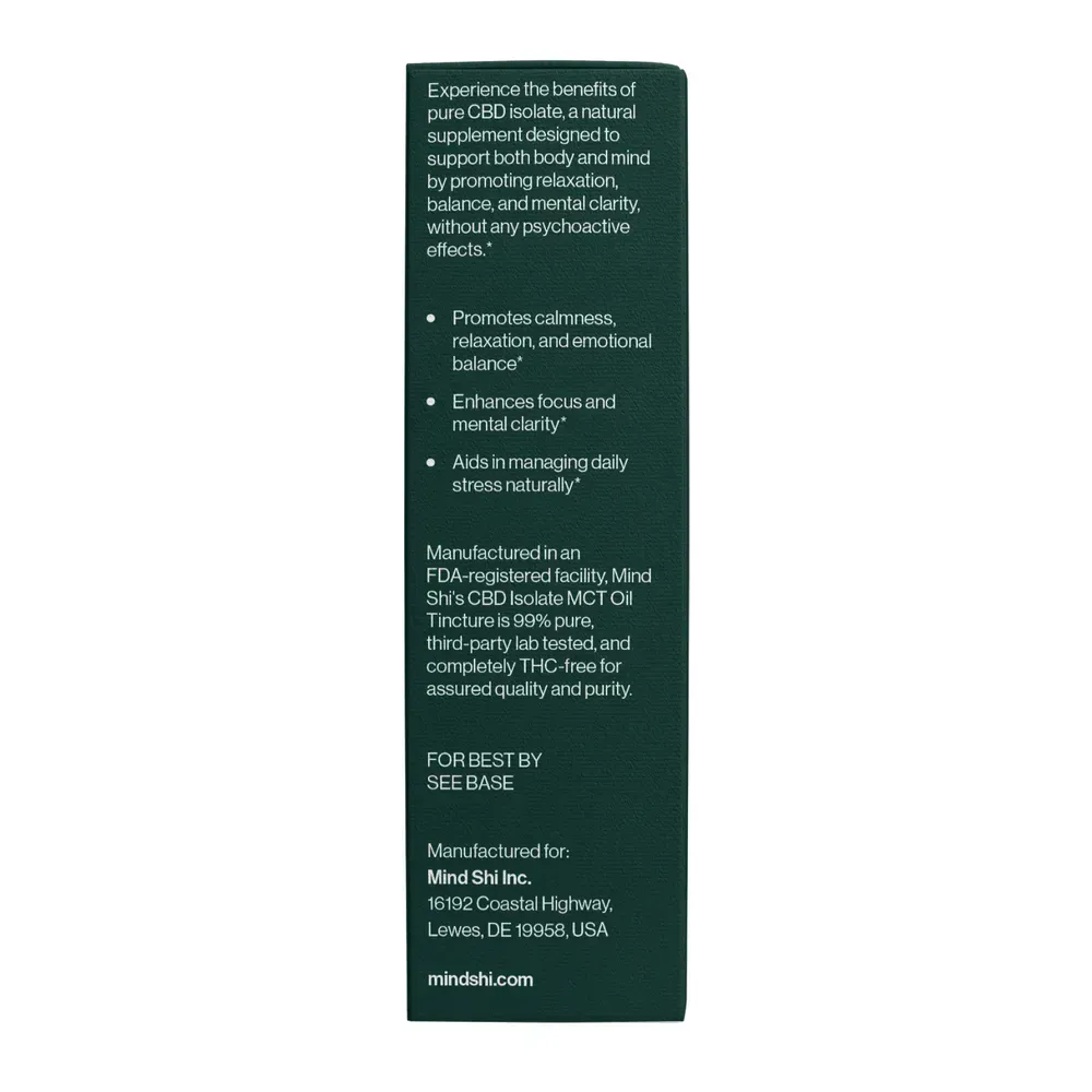CBD Oil Isolate 1000 mg Orange - 10 ml