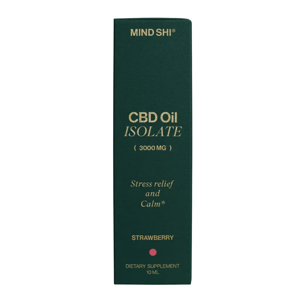 CBD Oil Isolate 3000 mg Strawberry - 10 ml