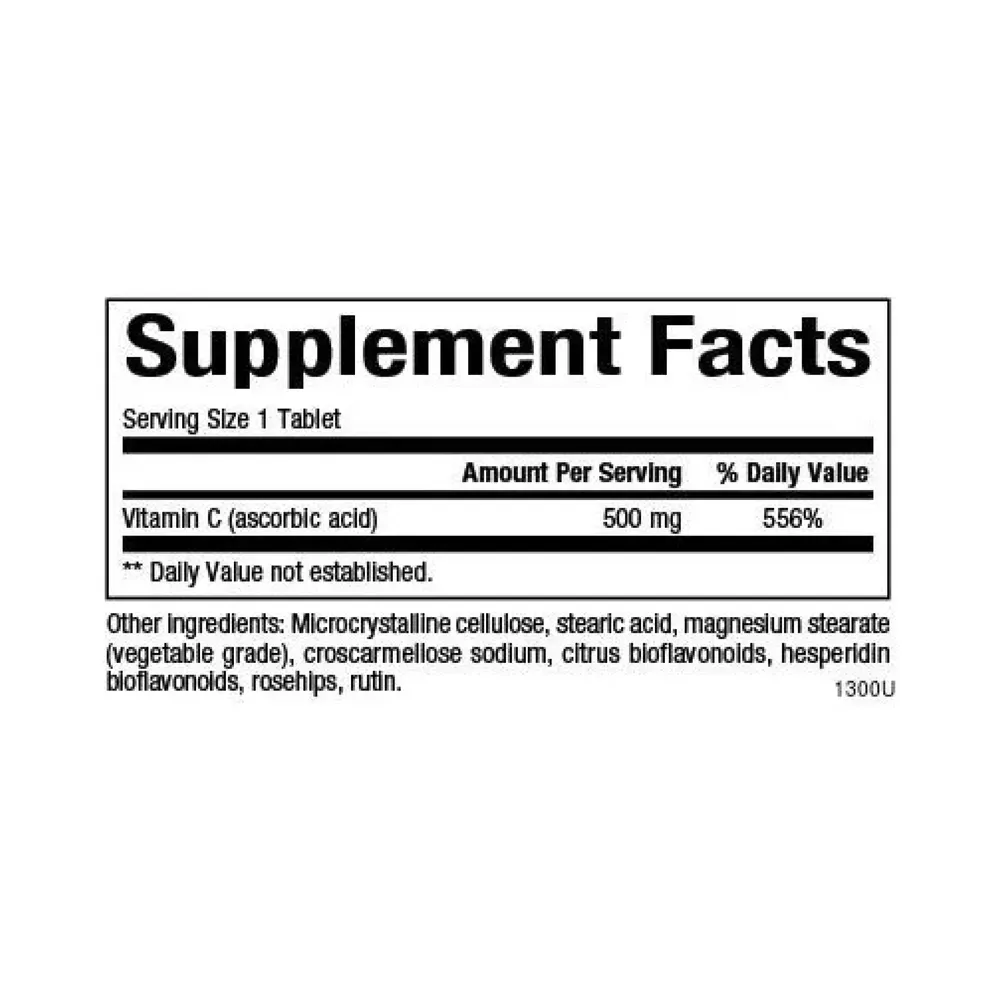Vitamin C 500mg - 90 tabs