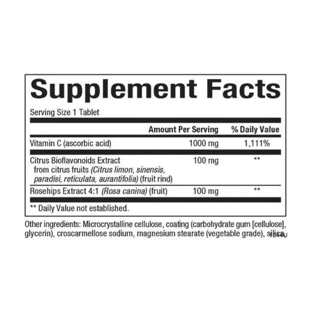Vitamin C 1000mg - 90 tabs