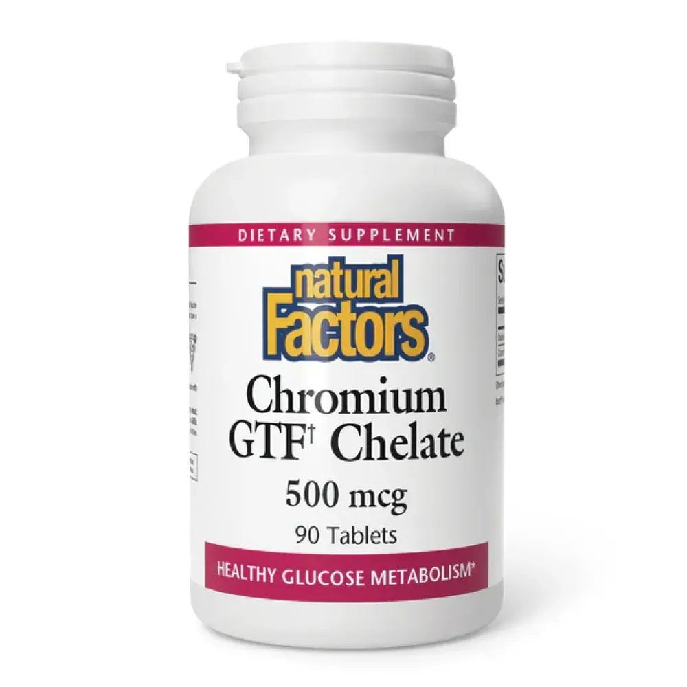 Chromium GTF Chelate 500mcg - 90 tabs