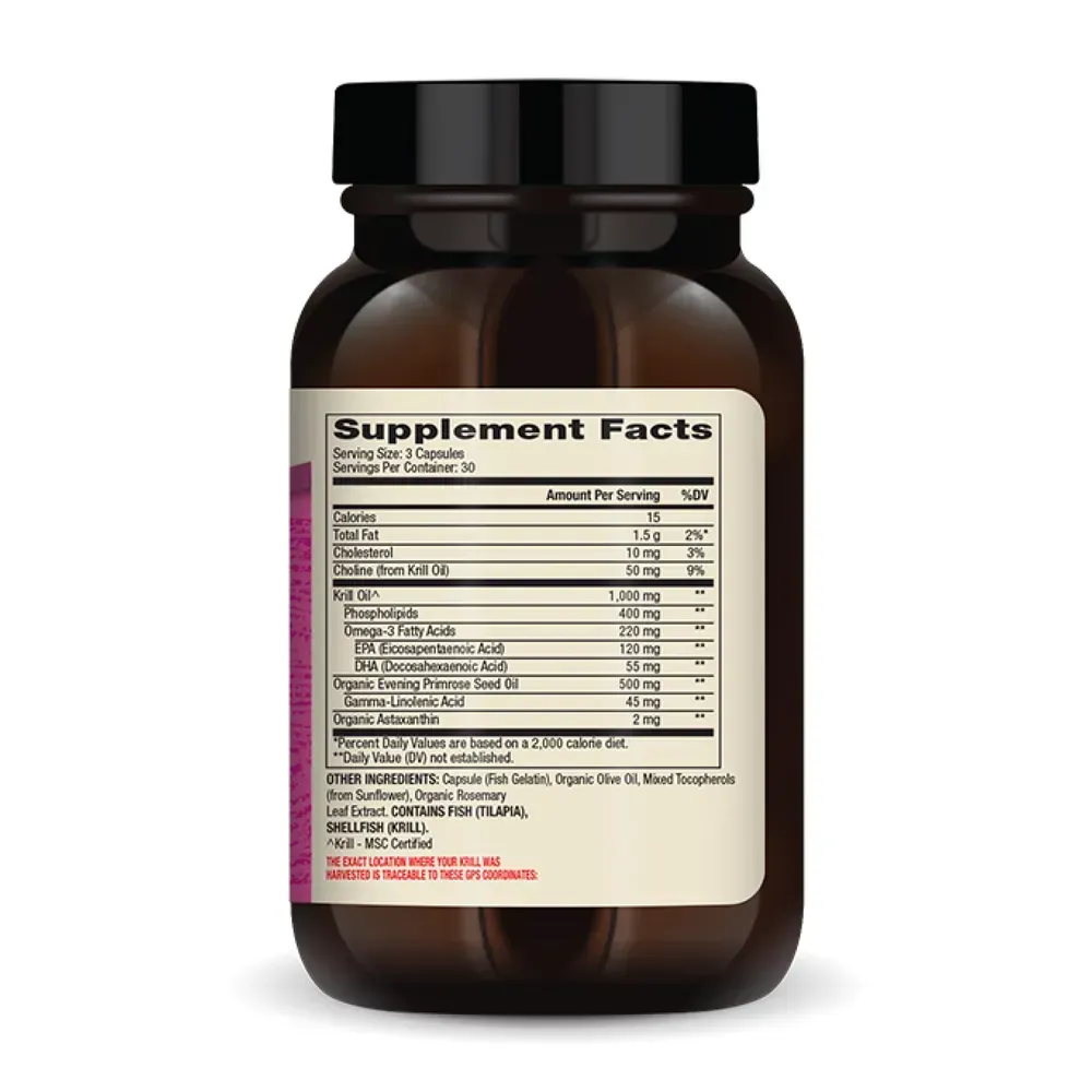 Krill Oil for Women - 90 caps