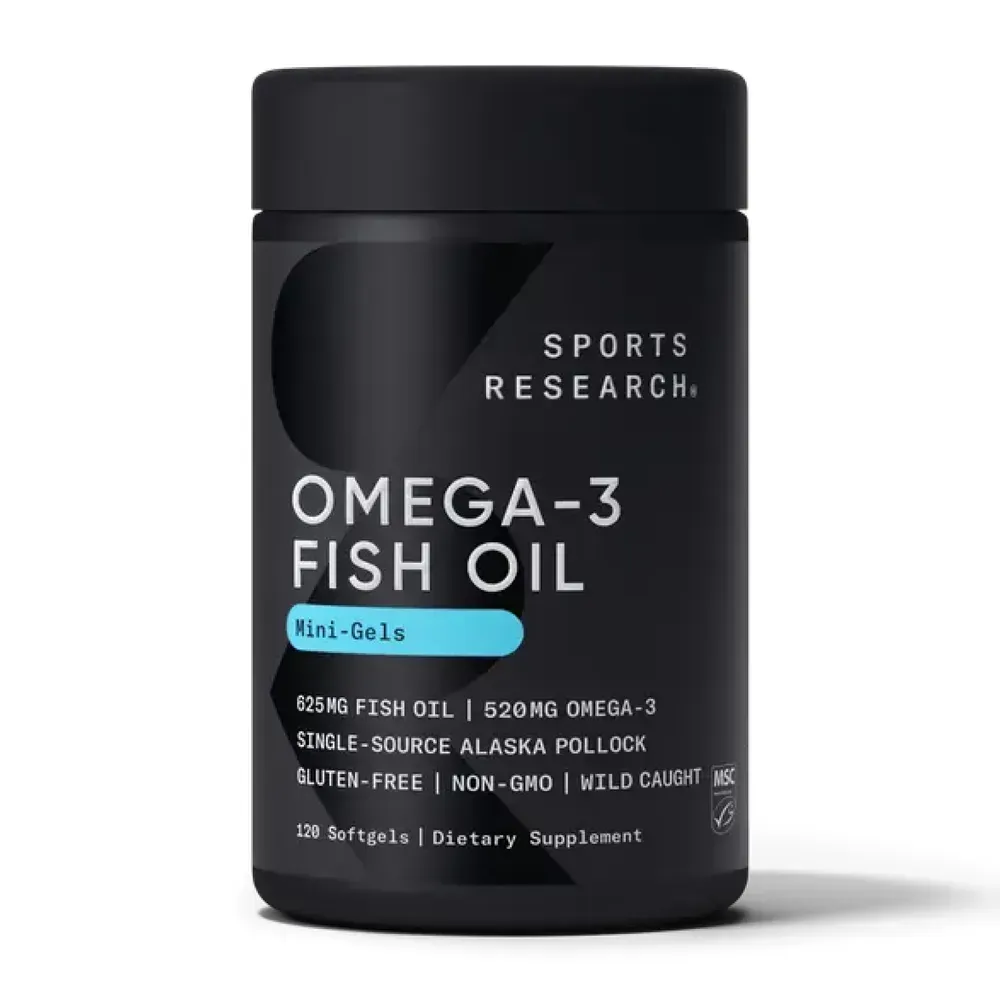 Omega-3 Fish Oil Alaska 625mg - 120 mini softgels