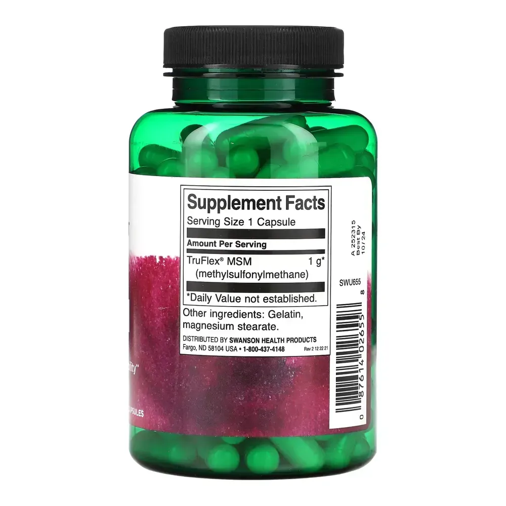 MSM 1000mg - 120 caps