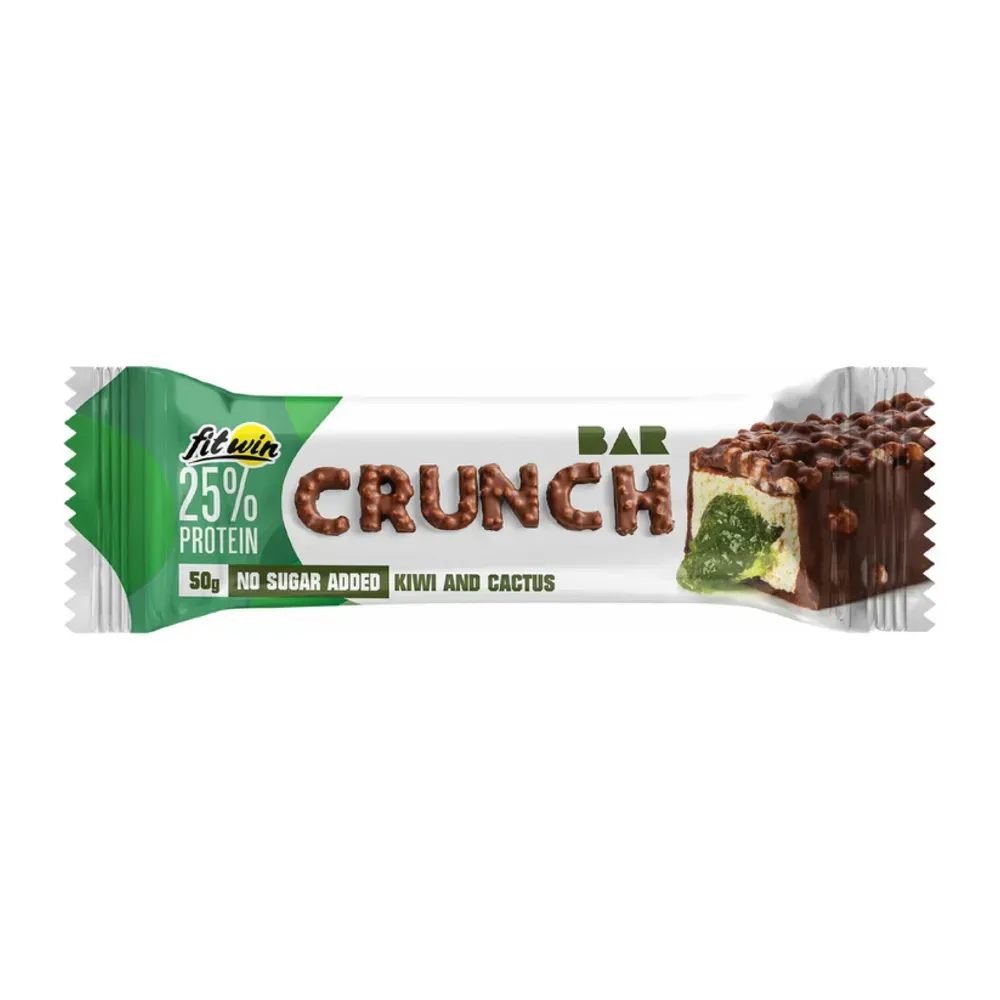 Crunch Bar - 12x50g Kiwi and Cactus