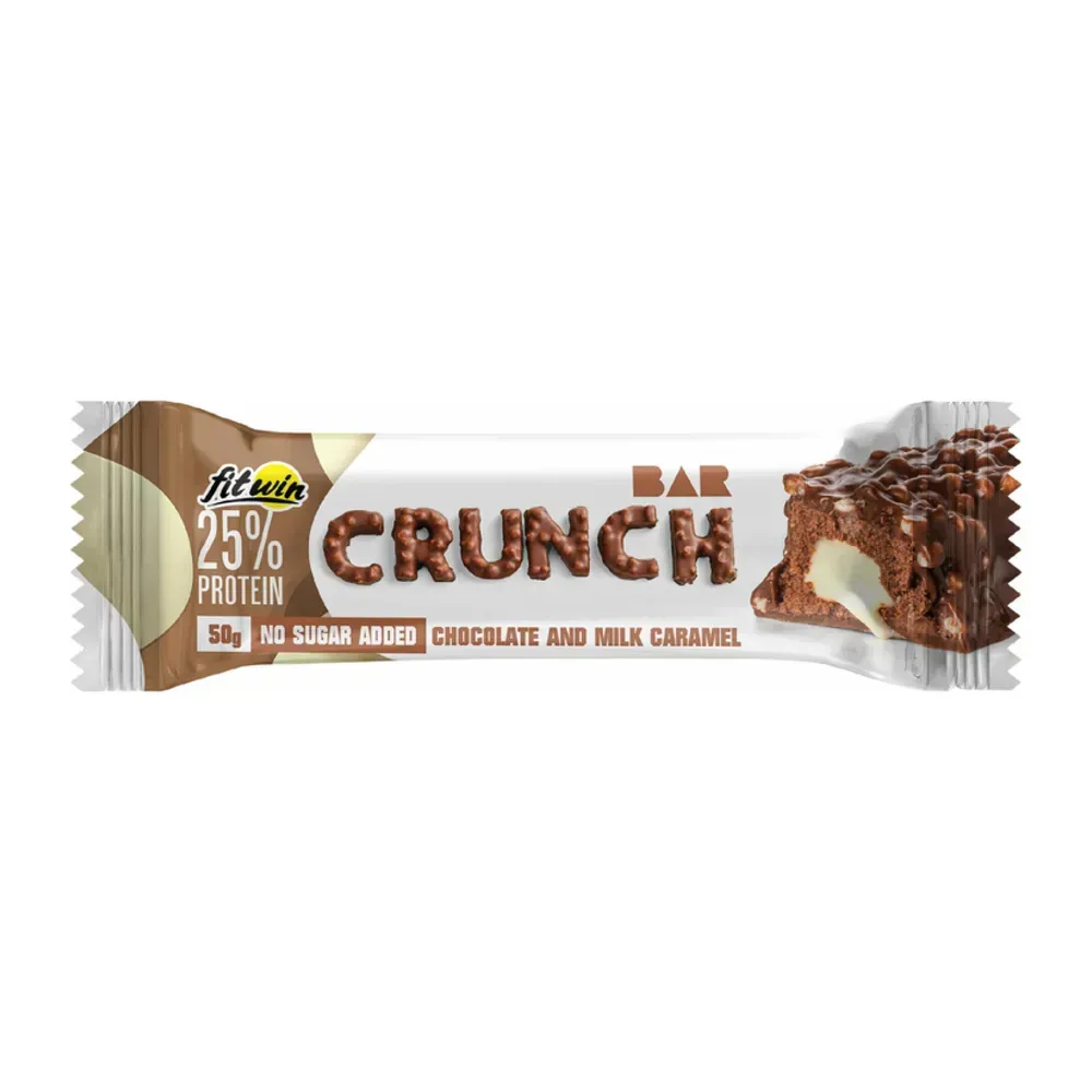 Crunch Bar - 12x50g Chocolate and Milk Caramel