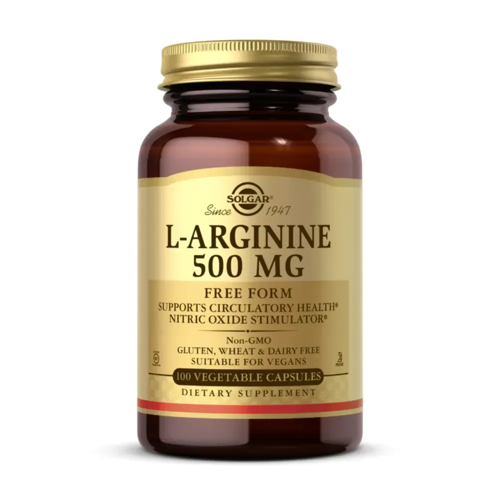 L-Arginine 500mg - 100 vcaps