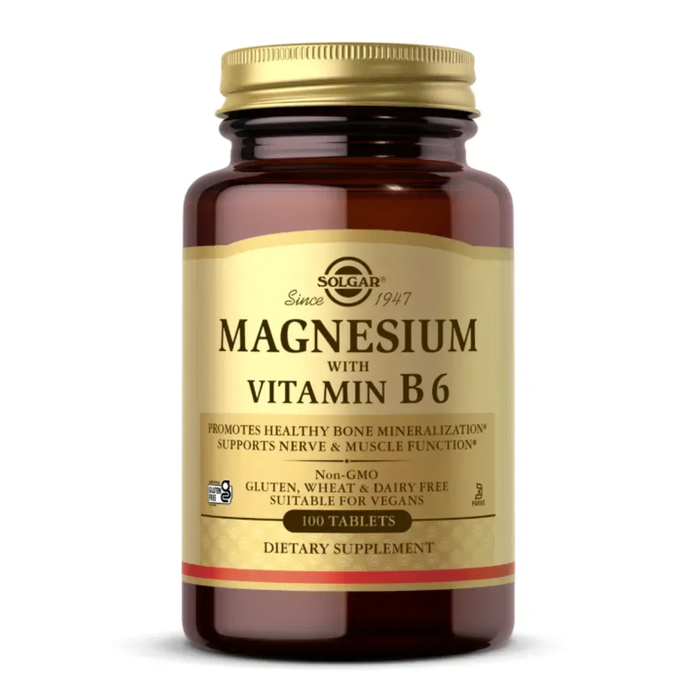 Magnesium with Vitamin B6 - 100 tabs