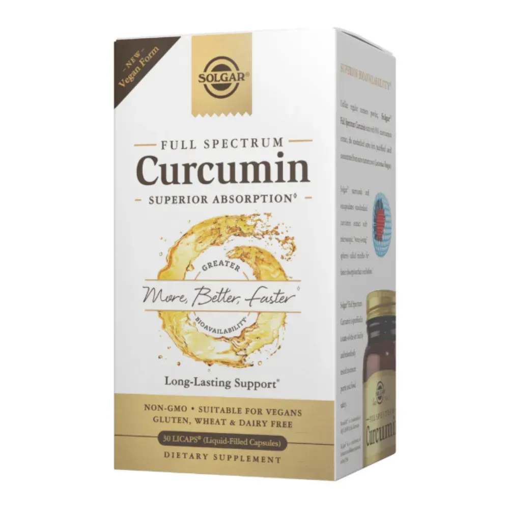 Full Spectrum Curcumin Liquid Extract - 30 softgels