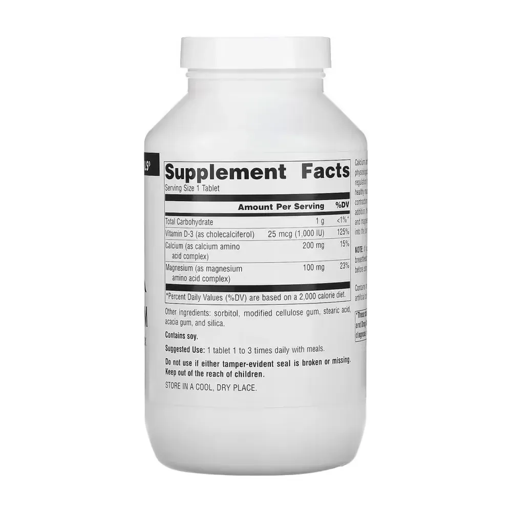 Calcium & Magnesium 300mg - 250 tabs