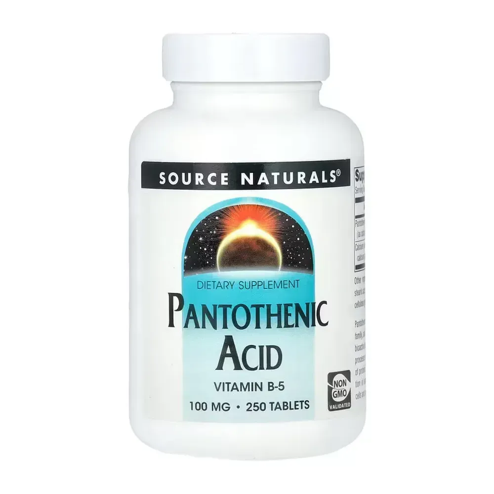 Pantothenic Acid 100 mg - 250 tabs
