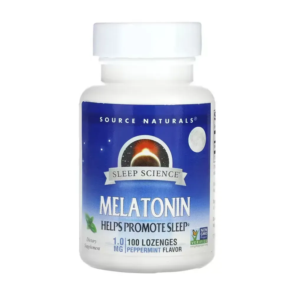 Sleep Science® Melatonin 1mg Peppermint - 100 lozenges
