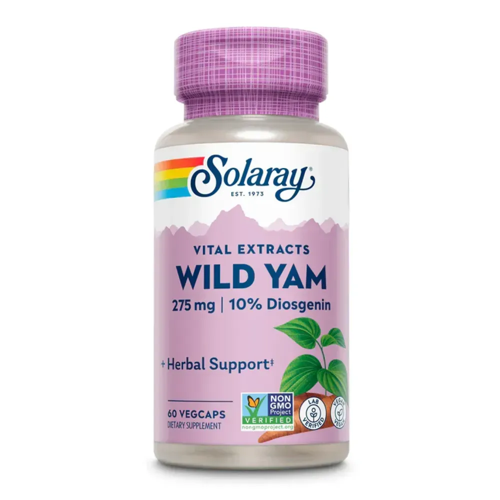 Wild Yam Root Extract 275mg - 60 vcaps
