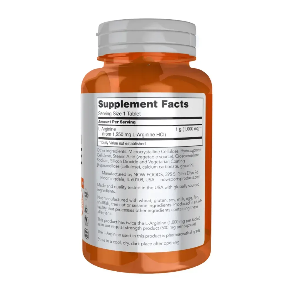 Arginine 1000mg - 180 tabs