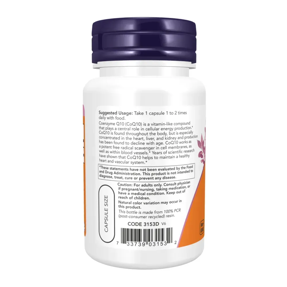 CoQ10 60mg - 180 vcaps