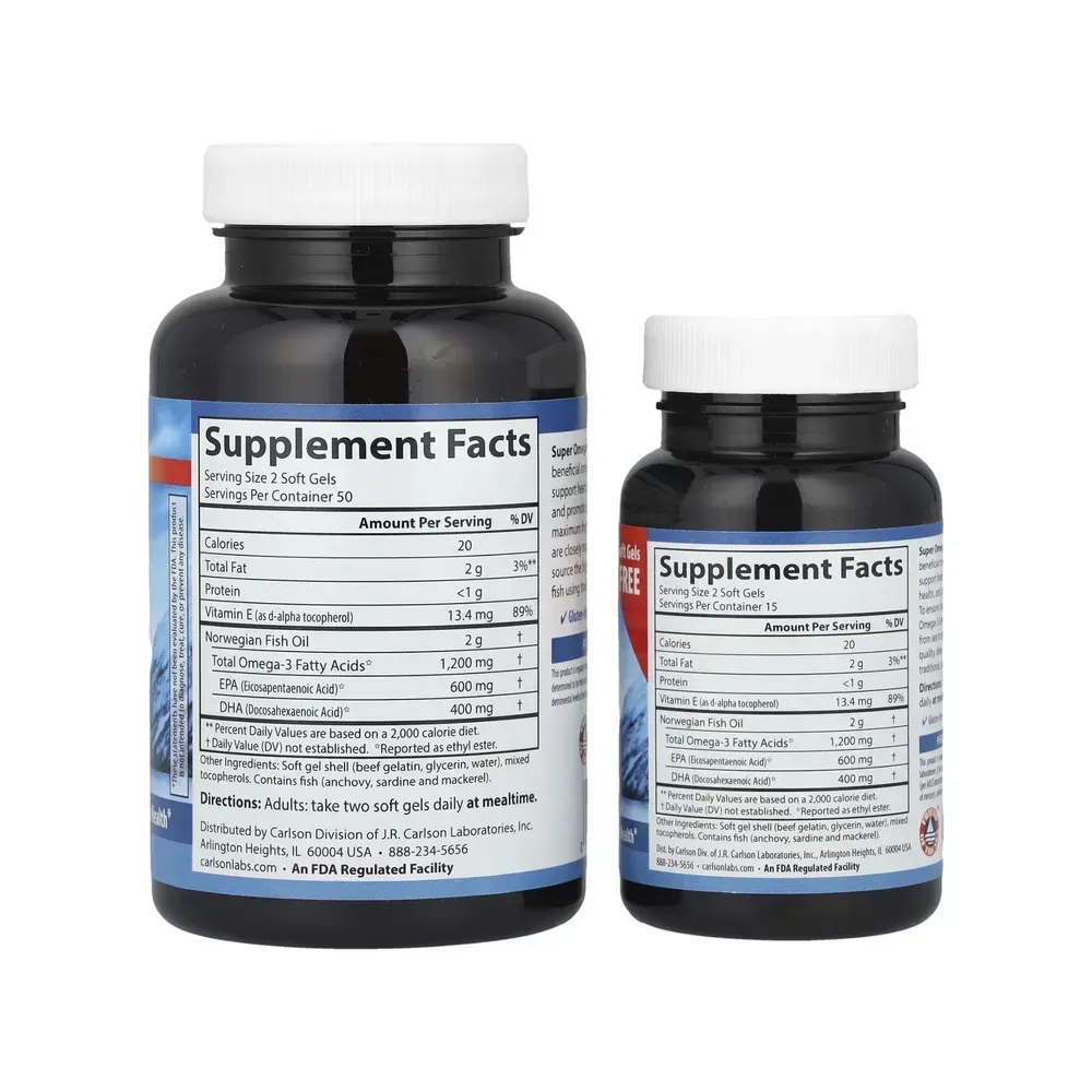 Super Omega-3 Gems 100+30 - 130 softgels