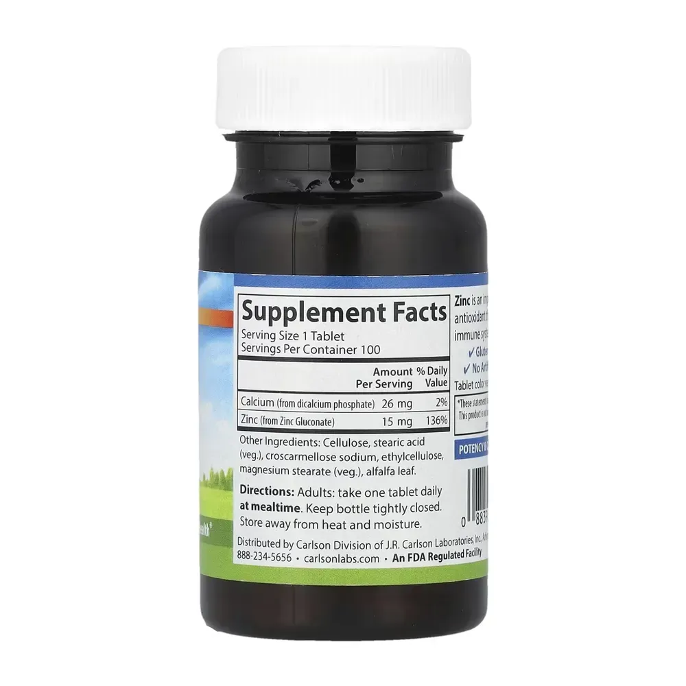 Zinc 15mg - 100 tabs