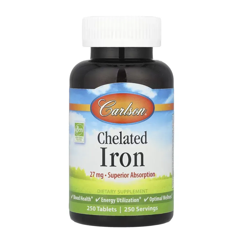Chelated Iron - 250 tabs