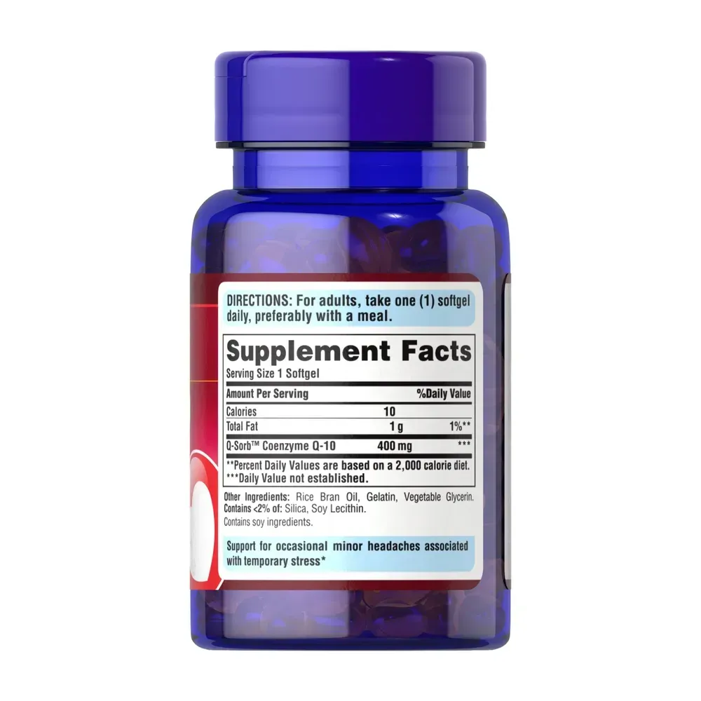 Q-SORB™ Co Q-10 400mg - 30 softgels
